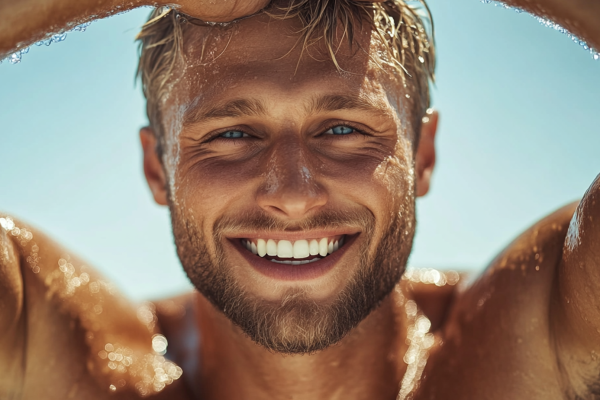 Beard and hair in summer: manage your beard and hair during the summer months at the sea or in the pool